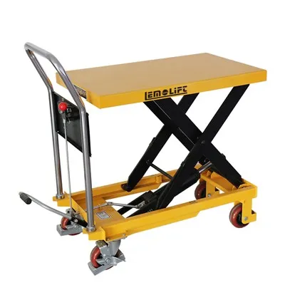 Manuāls pacelšanas galds